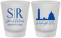 Custom Wedding Frosted Shot Glasses - Washington Dc | 500