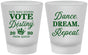 Custom Prom Frosted Shot Glasses - Queen Vote | 50016