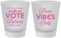 Custom Prom Frosted Shot Glasses - Queen Vote | 50017