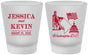 Custom Wedding Frosted Shot Glasses - Washington Dc | 501