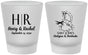Custom Wedding Frosted Shot Glasses - Antigua And Barbuda | 502
