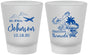 Custom Wedding Frosted Shot Glasses - Bermuda | 513