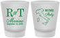 Custom Wedding Frosted Shot Glasses - Italy | 514