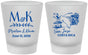 Custom Wedding Frosted Shot Glasses - Costa Rica | 519