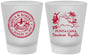 Custom Wedding Frosted Shot Glasses - Domincan Republic | 523