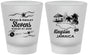 Custom Wedding Frosted Shot Glasses - Jamaica | 531