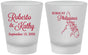 Custom Wedding Frosted Shot Glasses - Philippines | 536