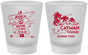 Custom Wedding Frosted Shot Glasses - Cayman Island | 545