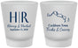 Custom Wedding Frosted Shot Glasses - Turks And Caicos | 546