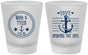 Custom Wedding Frosted Shot Glasses - Anchor The Soul | 558