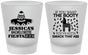 Custom Bachelorette Frosted Shot Glasses - Mexico Fiesta | 60006
