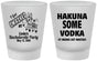 Custom Bachelorette Frosted Shot Glasses - Mexico Fiesta | 60008