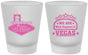Custom Bachelorette Frosted Shot Glasses - Las Vegas | 60016