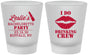 Custom Bachelorette Frosted Shot Glasses - I Do Drinking Team | 60031