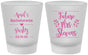 Custom Bachelorette Frosted Shot Glasses - Future Mrs | 60037