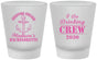 Custom Bachelorette Frosted Shot Glasses - I Do Drinking Team | 60038