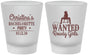 Custom Bachelorette Frosted Shot Glasses - Wanted Rowdy Girls | 60049
