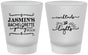 Custom Bachelorette Frosted Shot Glasses - Cocktails And Lights | 60065