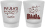 Custom Bachelorette Frosted Shot Glasses - Nashville | 60068