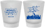Custom Bachelorette Frosted Shot Glasses - New York | 60069