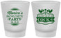 Custom Bachelorette Frosted Shot Glasses - Epic Night Of Cocktails | 60071