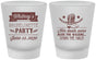 Custom Bachelorette Frosted Shot Glasses - Cowgirl Boots | 60072