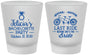 Custom Bachelorette Frosted Shot Glasses - Last Ride Before Bride | 60073