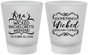 Custom Bachelorette Frosted Shot Glasses - Something Wicked | 60076
