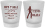 Custom Bachelorette Frosted Shot Glasses - Cowgirl At Heart | 60079
