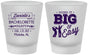 Custom Bachelorette Frosted Shot Glasses - New Orleans | 60084