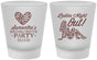 Custom Bachelorette Frosted Shot Glasses - Ladies Night Out | 60086