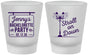 Custom Bachelorette Frosted Shot Glasses - Stroll On Down | 60092