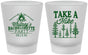 Custom Bachelorette Frosted Shot Glasses - Camping | 60098