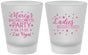 Custom Bachelorette Frosted Shot Glasses - Ladies Night Out | 60101