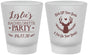 Custom Bachelorette Frosted Shot Glasses - Deer Heels Boots | 60102