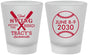 Custom Bachelorette Frosted Shot Glasses - Final Swing Before Ring | 60109