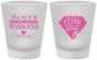 Custom Bachelorette Frosted Shot Glasses - Final Fling Before The Ring | 60129