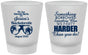 Custom Bachelorette Frosted Shot Glasses - Something Borrowed | 60132