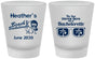 Custom Bachelorette Frosted Shot Glasses - Beach | 60135
