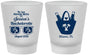 Custom Bachelorette Frosted Shot Glasses - Beach Sun Never Sets | 60136