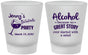 Custom Bachelorette Frosted Shot Glasses - Alcohol | 60138