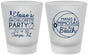 Custom Bachelorette Frosted Shot Glasses - Manis Mimosas | 60149