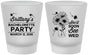 Custom Bachelorette Frosted Shot Glasses - She Will Soon Bee Wed | 60151