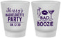 Custom Bachelorette Frosted Shot Glasses - Bad And Boozie | 60156