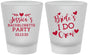 Custom Bachelorette Frosted Shot Glasses - Brides I Do Crew | 60159