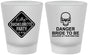 Custom Bachelorette Frosted Shot Glasses - Danger Bride To Be | 60165