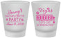 Custom Bachelorette Frosted Shot Glasses - Las Vegas | 60170