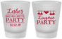 Custom Bachelorette Frosted Shot Glasses - Lingerie Party | 60171