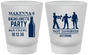 Custom Bachelorette Frosted Shot Glasses - Zombie | 60173