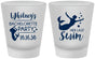 Custom Bachelorette Frosted Shot Glasses - Mermaid | 60175